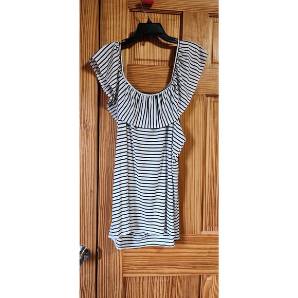 Haptics sleeve striped top - Picture 4 of 5